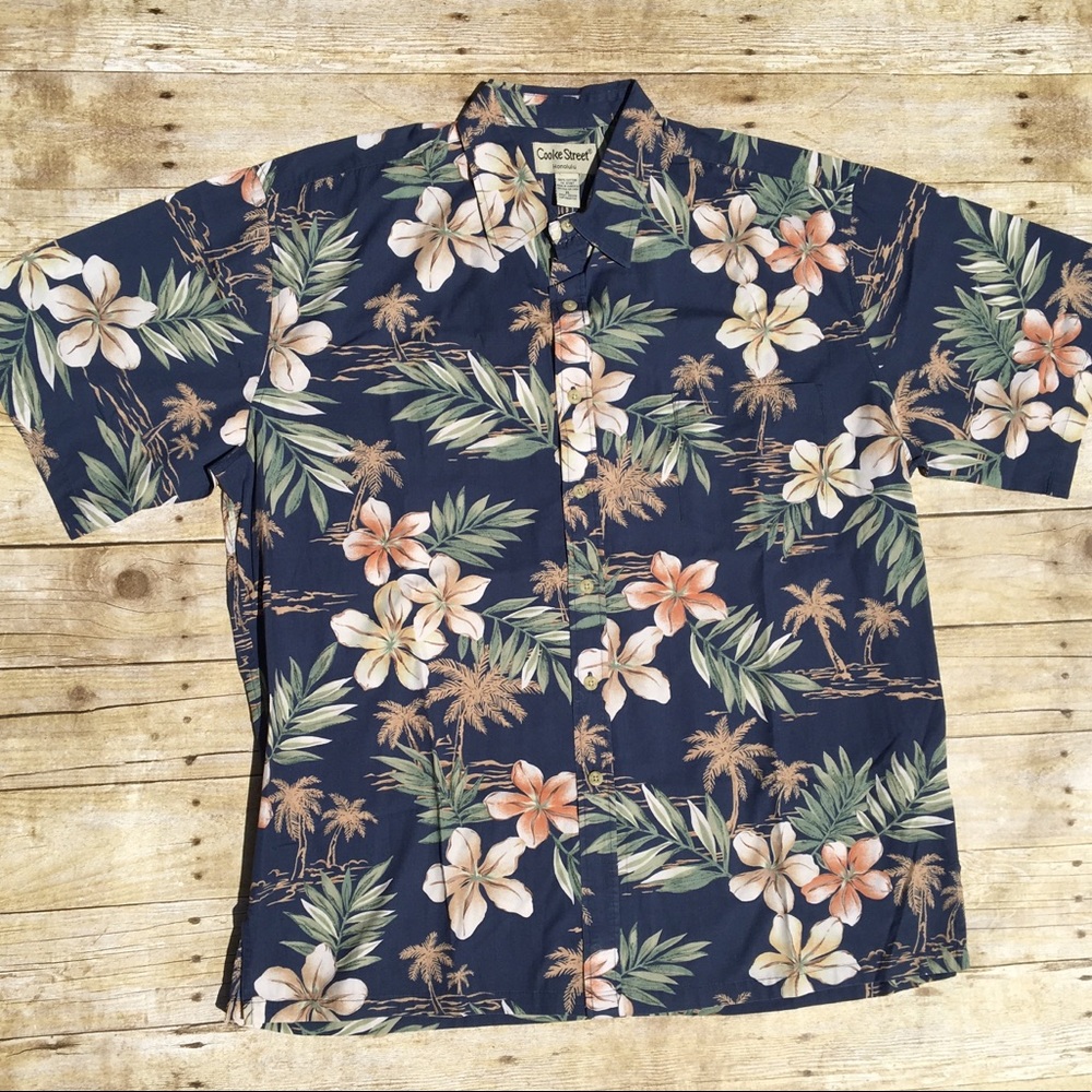 SUPER SALE Cooke Street Honolulu Hawaiian Shirt
